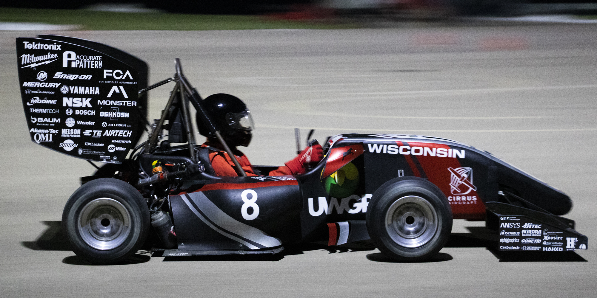 In 2019, the team suffered a serious setback during manufacturing, severely limiting our testing time. Nonetheless, we persevered and successfully campaigned the WR-219 at FSAE Michigan, capping off a rebuilding year for the team.